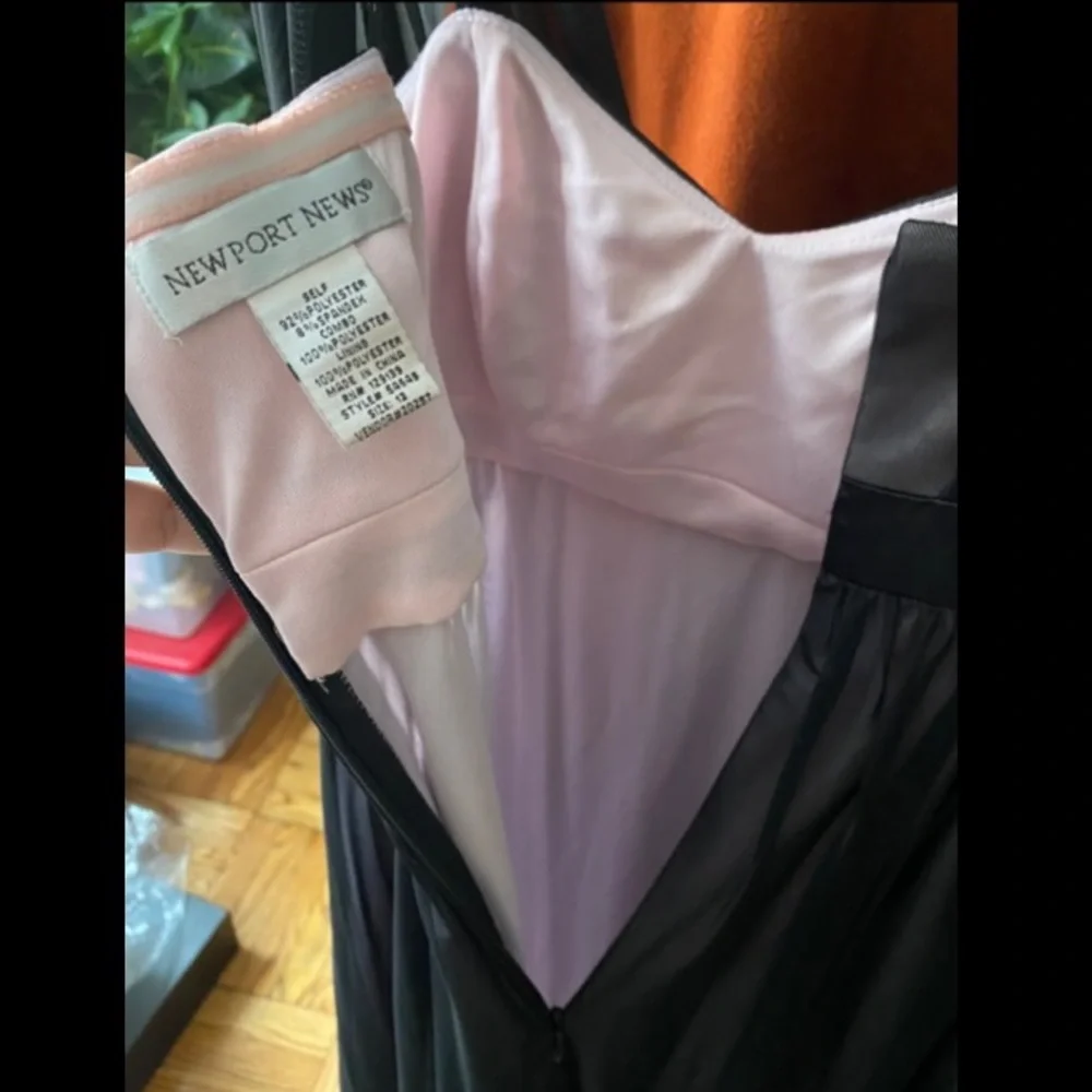 Black/ dark grey prom dress, comment for any details wanted! - Picture 3 of 5